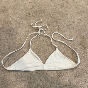 White bikini
